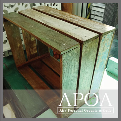 楽天市場】APOAアンティーク風 キャベツボックス Sサイズ 古材Mix