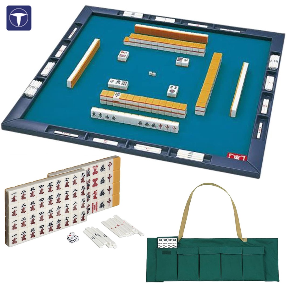 楽天市場】大洋技研 麻雀セット ジャンクマット さんご牌セット さんご