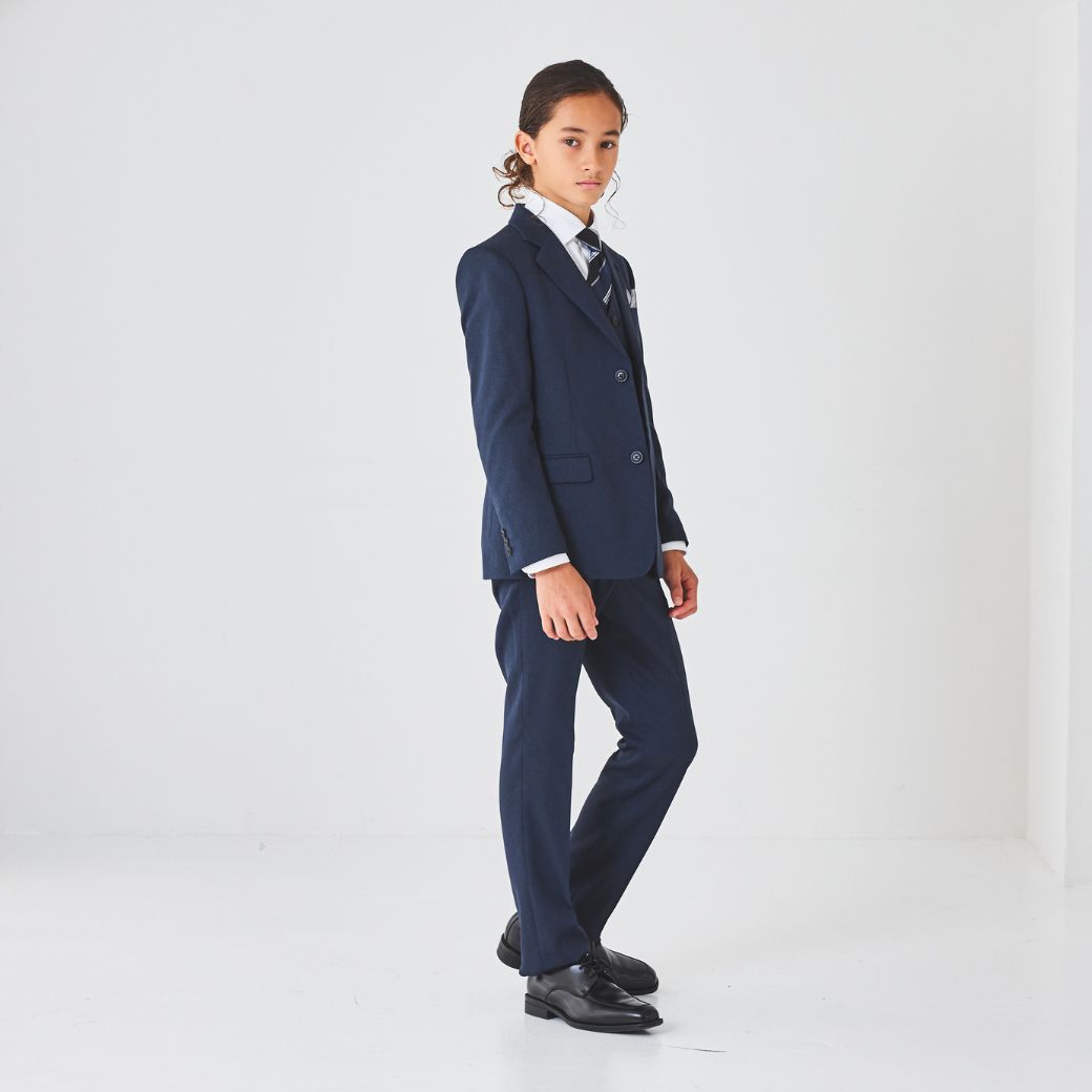 楽天市場】卒業式 スーツ 男の子 フォーマル ベスト付き バーズアイ 3