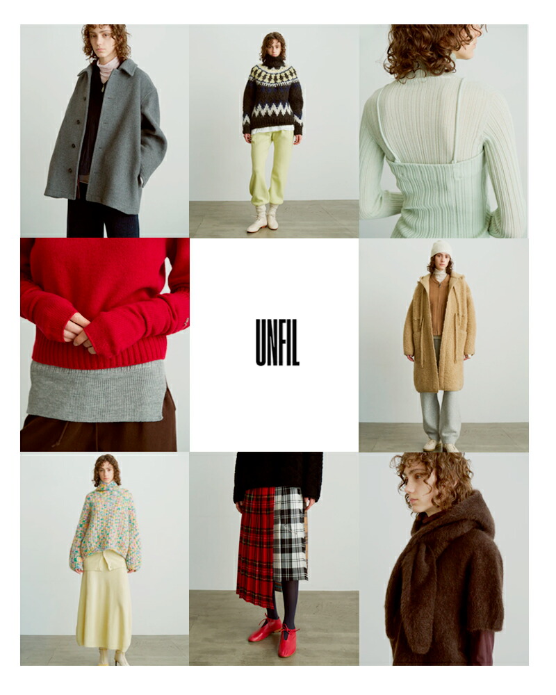 楽天市場】unfil アンフィル アルパカ バンダナ パターン ボートネック