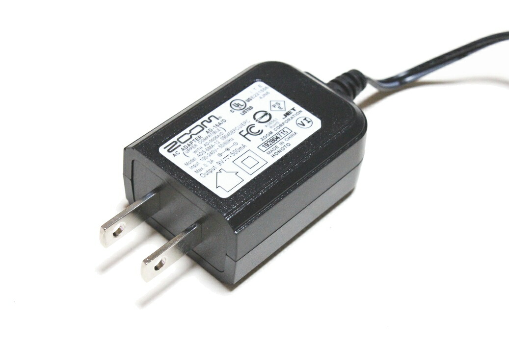 楽天市場】ZOOM AD-16A/D DC9V AC Adapter ズーム 電源アダプター