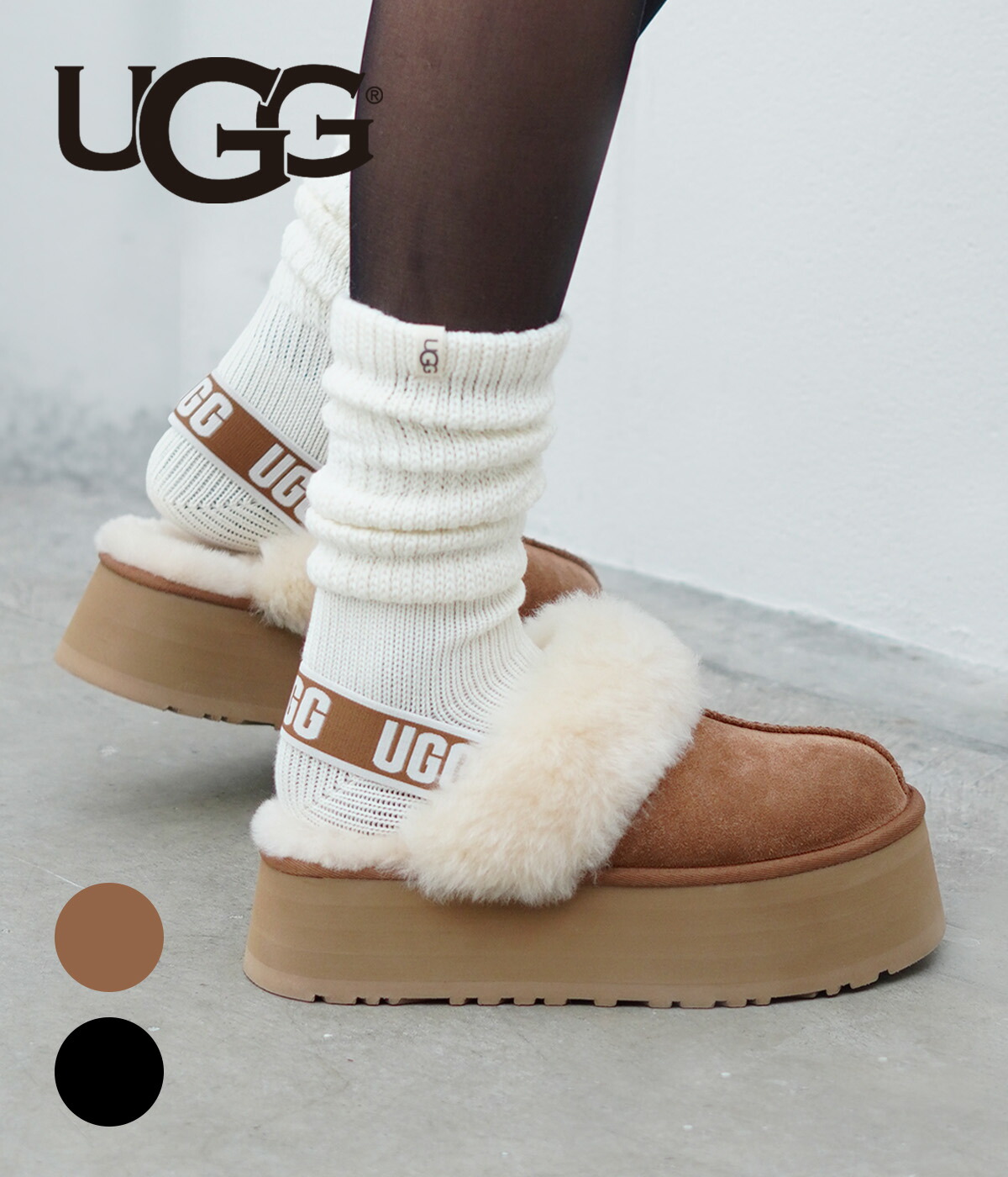 楽天市場】[P5倍]UGG : [レディース]W FUNKETTE / 全2色 : 1113474[DEA