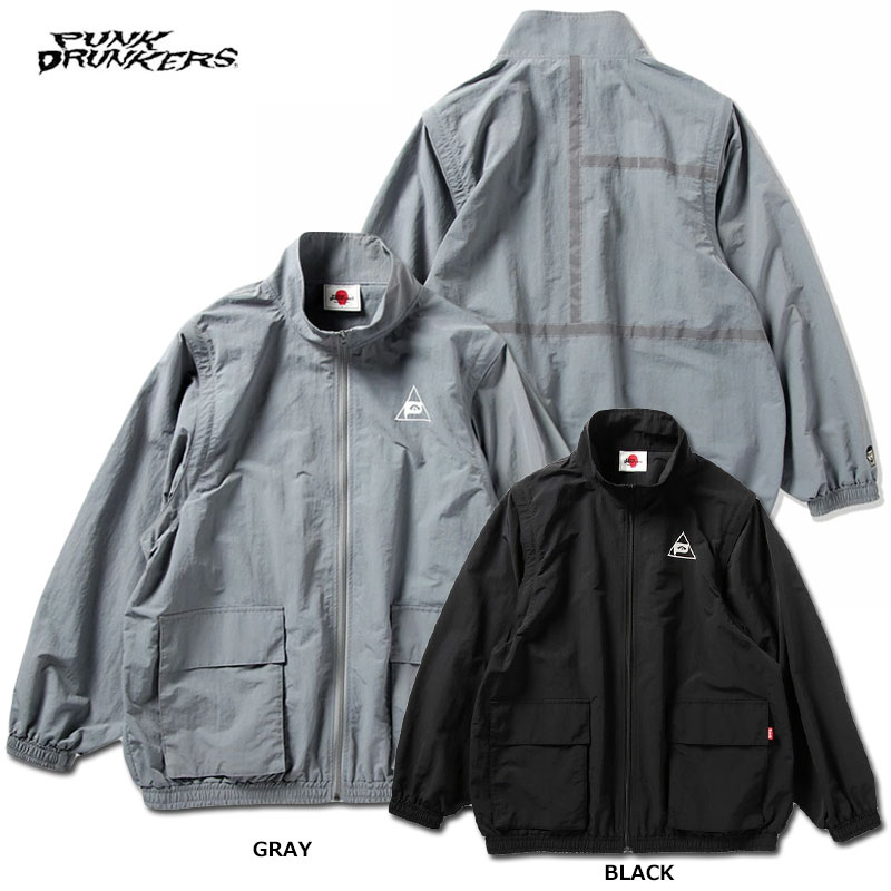 楽天市場】PUNK DRUNKERS(パンクドランカーズ)/テックナイロンJKT（上