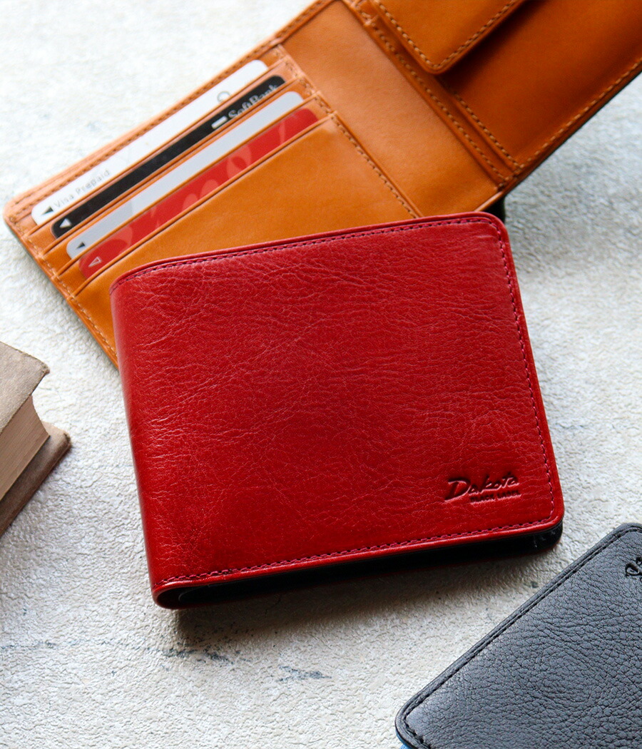 楽天市場】二つ折り財布 ダコタ Dakota BLACKLABEL キャーロ 0620810