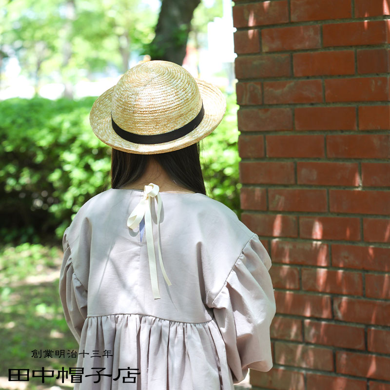 楽天市場】子供用セーラー帽子 麦わら帽子 田中帽子店 Louna(ルナ