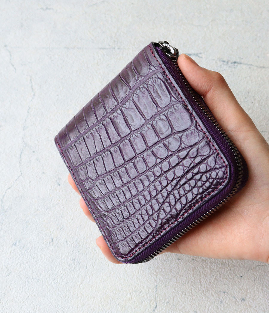 楽天市場】【雑誌掲載】スモールクロコダイル ポロサス革 ワニ 希少