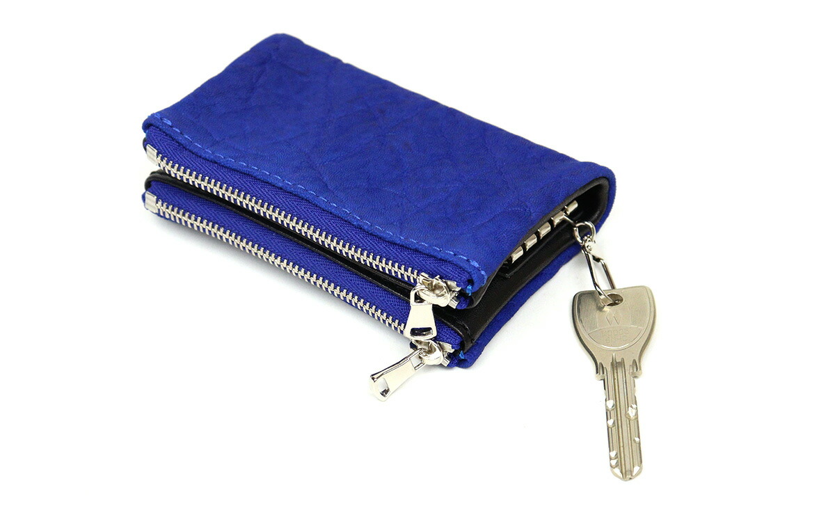 楽天市場】ZOO(ズー) 象革 エレファントレザー メンズ キーケース 鍵