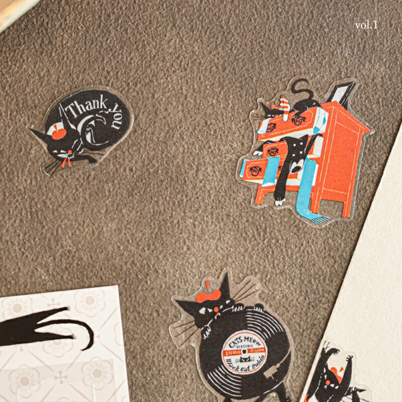 楽天市場】【P10倍】1~7営業日出荷 黒ねこ意匠 くろねころびんちゃんと