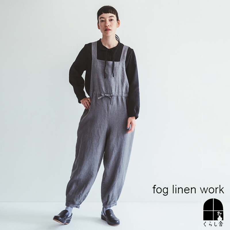 楽天市場】fog linen work ミラ サロペット アシェ フォグリネンワーク