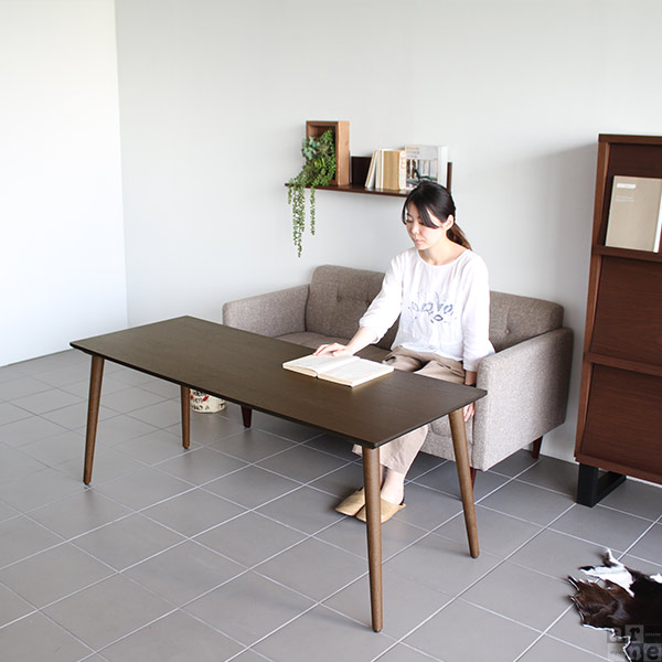 楽天市場】カフェテーブル 高さ60cm おしゃれ 四角 ダイニングテーブル