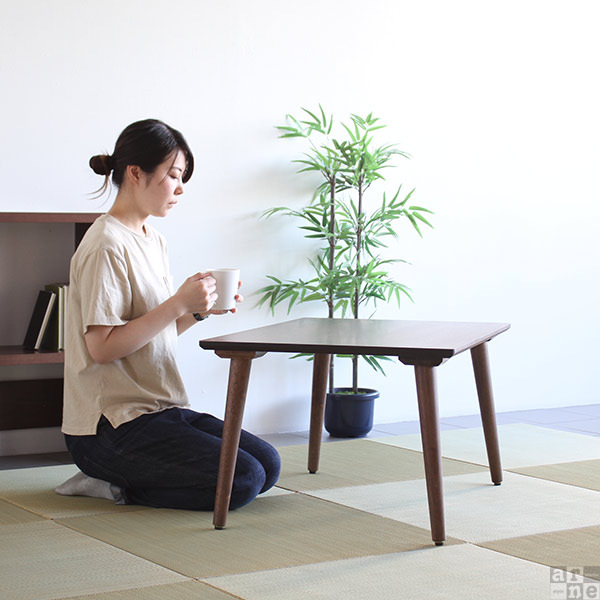 楽天市場】ちゃぶ台 ローテーブル リビングテーブル 木製 90 60 座卓