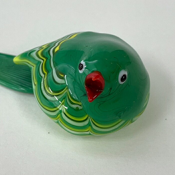 楽天市場】ベネチアングラス 鳥 置物 イタリア製 ムラーノ島