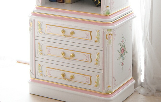 楽天市場】キャビネット 本棚ホワイト 白 おしゃれ 完成品 幅61cm 木製