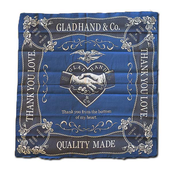 楽天市場】GLAD HAND グラッドハンド HEARTLAND - SCARF メンズ