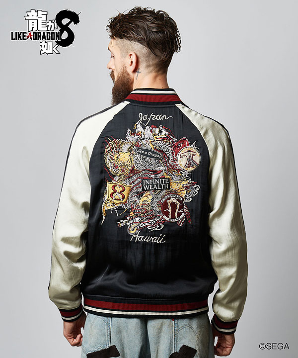 楽天市場】glamb×龍が如く8 glamb グラム Kazuma Kiryu Ska Jumper