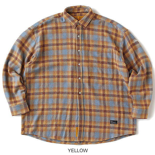 楽天市場】FAT エフエーティー GIGANNEL メンズ シャツ 長袖 チェック