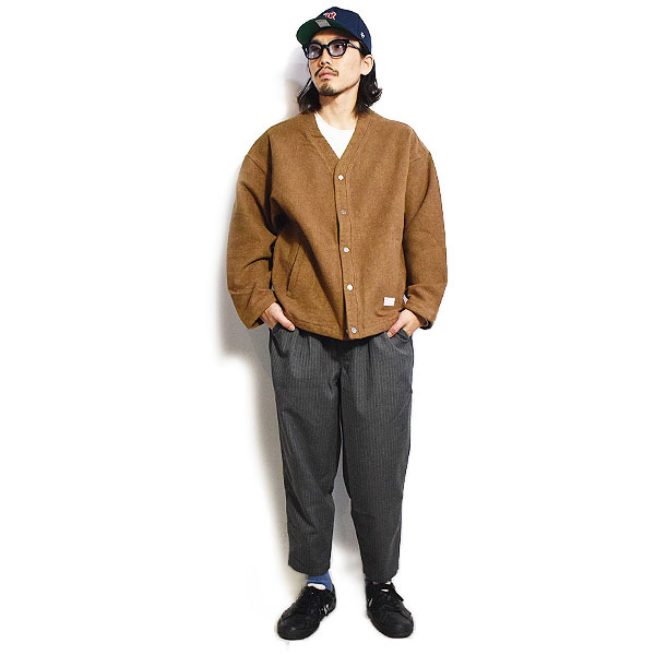 楽天市場】FAT エフエーティー MELTIGAN メンズ カーディガン メルトン