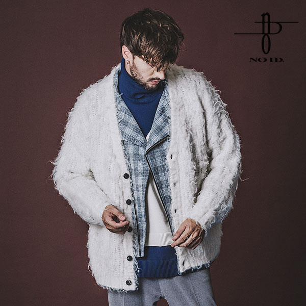 楽天市場】50%OFF SALE セール NO ID. ノーアイディー シャギーニットV