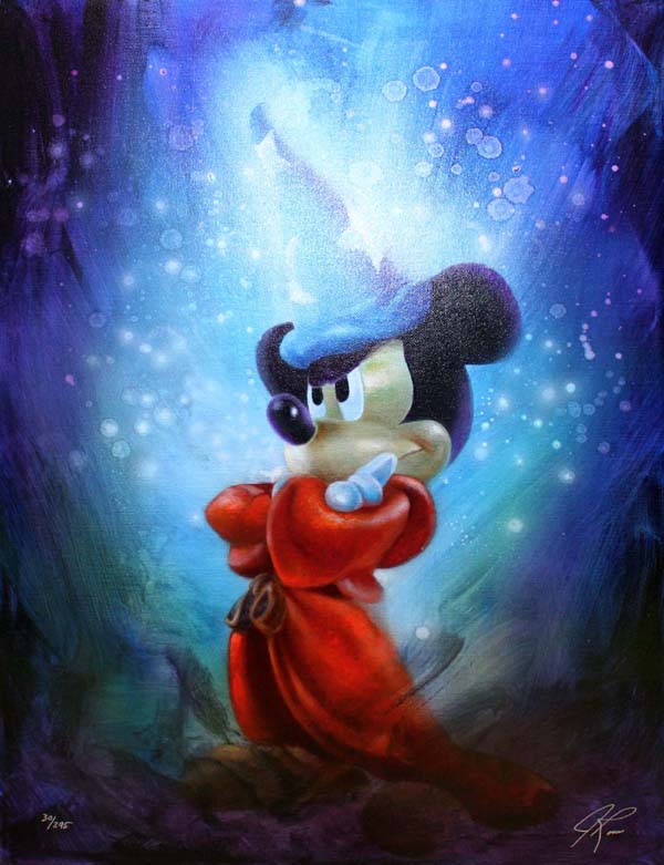 楽天市場】ディズニー ソーサラー ミッキー「ザ スペル」作品証明書