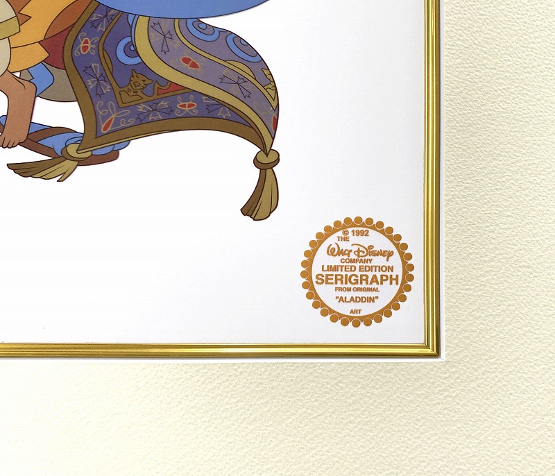 楽天市場】【レビュー特典付き】ディズニー セル画「アラジン キャスト