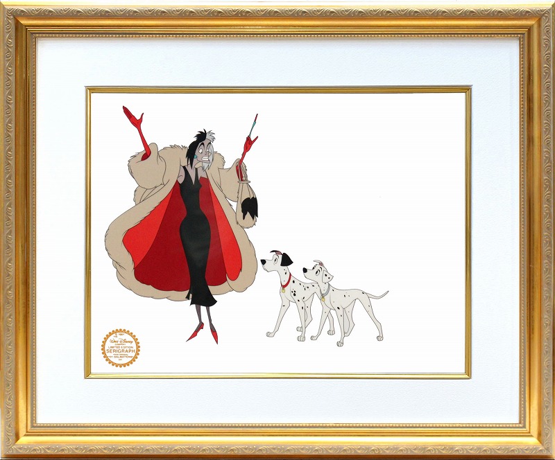 楽天市場】【レビュー特典付き】ディズニー セル画「101匹わんちゃん