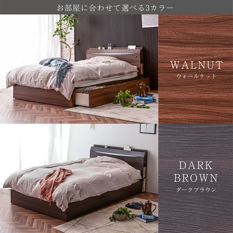 楽天市場】＼限定プライス／ ベッドフレーム ベッド セミダブル ダブル