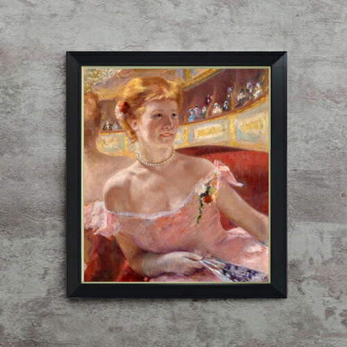 楽天市場】【油絵 直筆仕上げ】メアリー・カサット Woman with a Pearl