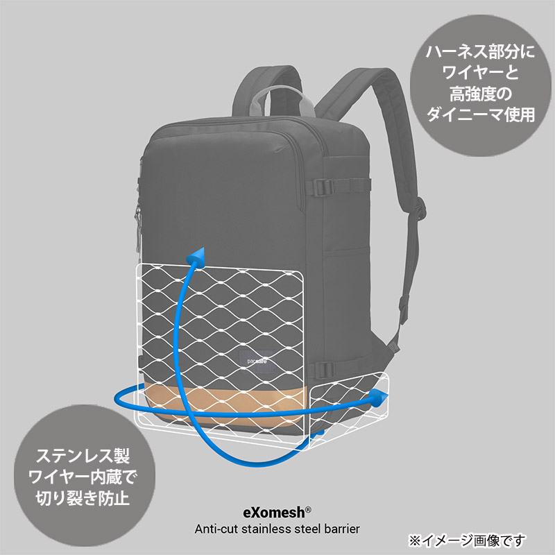 楽天市場】P10倍 パックセーフ GO キャリーオン バックパック 34L