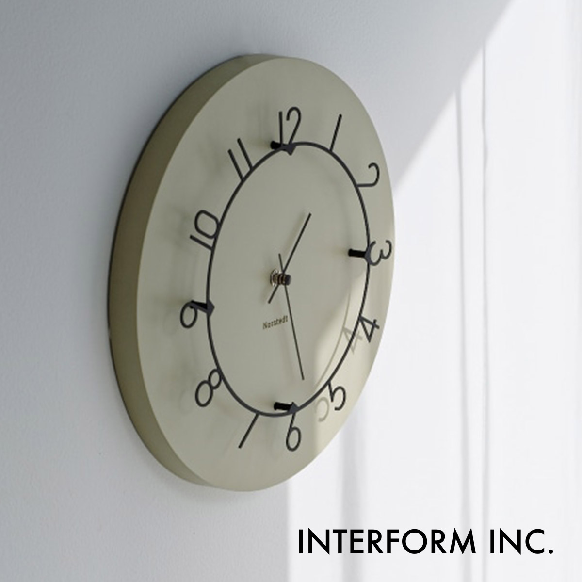 インターフォルム インターフォルム Luu ウォールクロック CL-4317