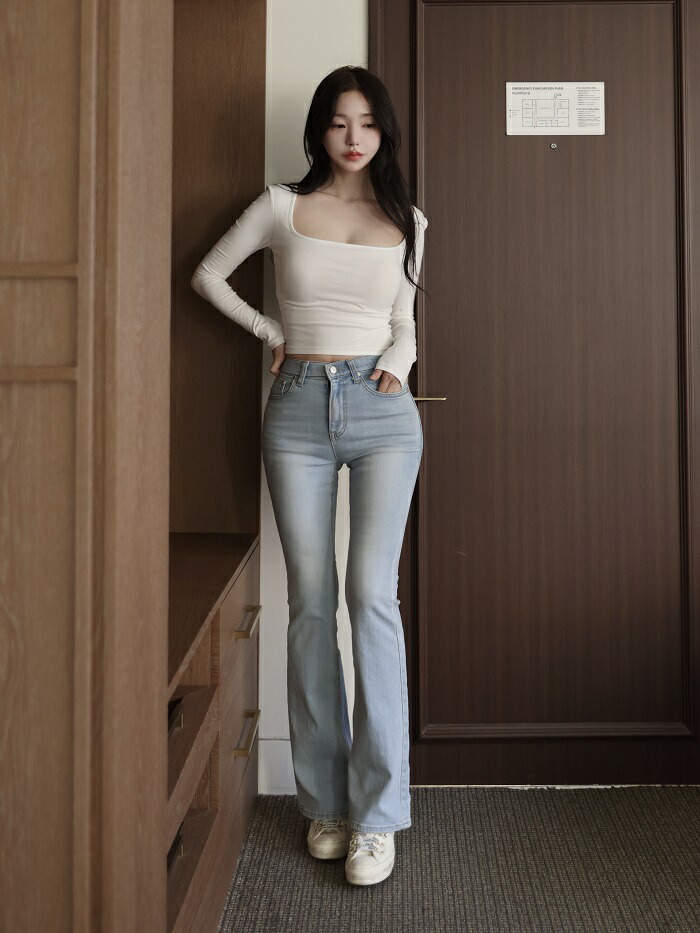 楽天市場】KINDAME (カインダメ) Pelvic Volume-Up High-Waisted Semi