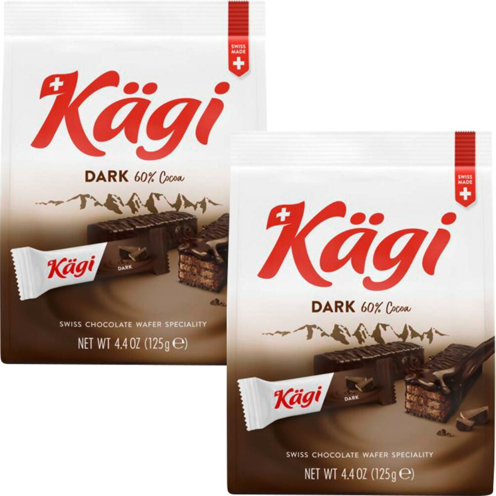 楽天市場】Kagi ウエハースチョコ 2袋セット カーギ スイス ウェハース