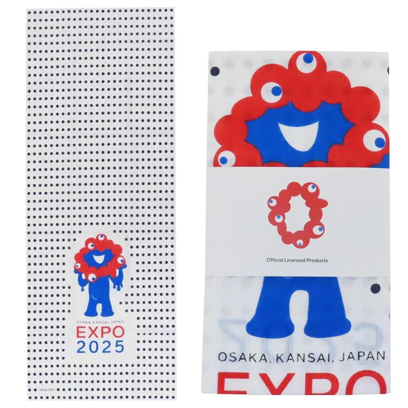 楽天市場】万博 ミャクミャク 手ぬぐい 2025大阪関西万博 デザイン
