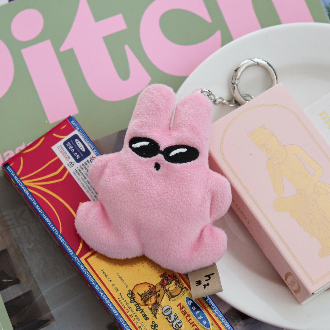 楽天市場】hozumi killer rabbit keyring キーリング チャーム