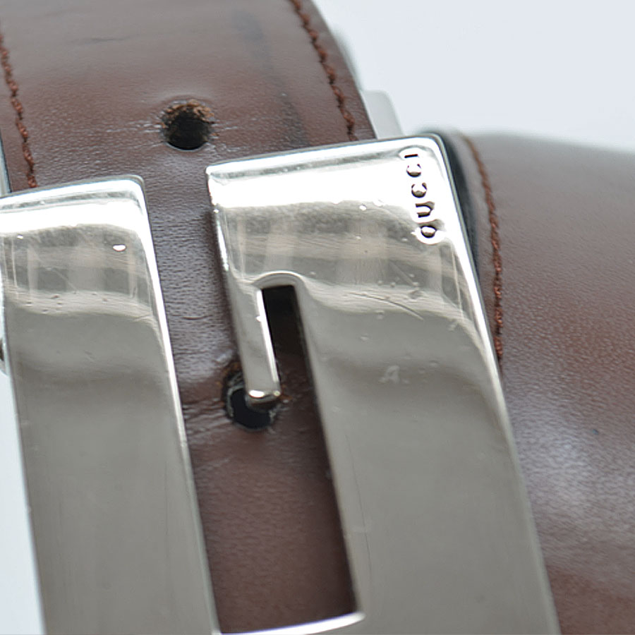 楽天市場】グッチ GUCCI ベルト（90/36） Belt Gロゴバックル ブラウン