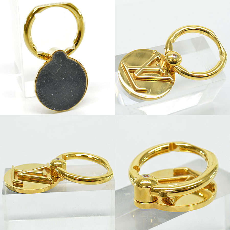 美品✨ルイヴィトン ルイーズ スマートフォンリング ゴールド