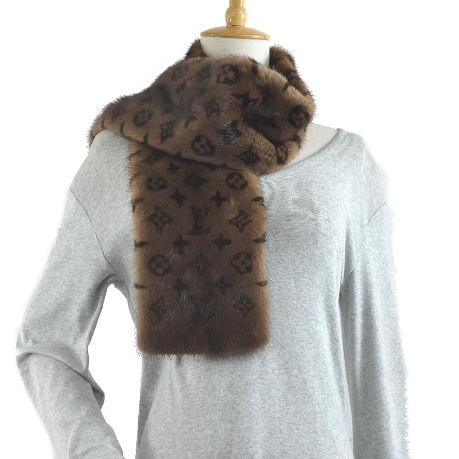 楽天市場】【美品】ルイヴィトン マフラー モノグラム エシャルプ