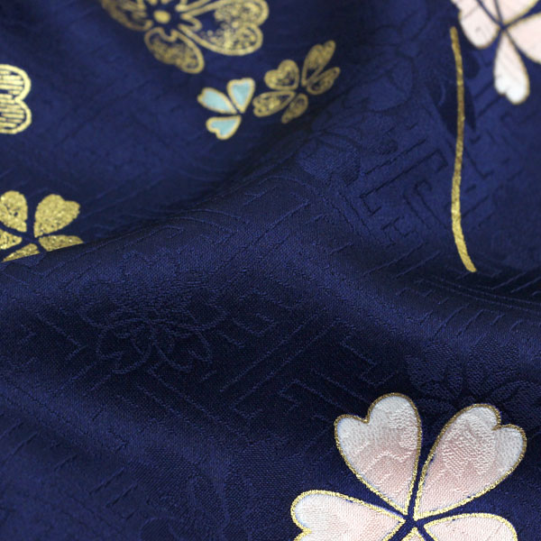 楽天市場】着物 振袖 型染め京友禅 金駒刺繍金彩加工 桜紗彩型地紋綸子