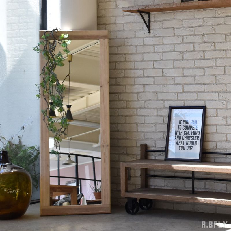 楽天市場】【SS限定｜最大8,000円OFFクーポン】壁立てかけ ミラー 鏡