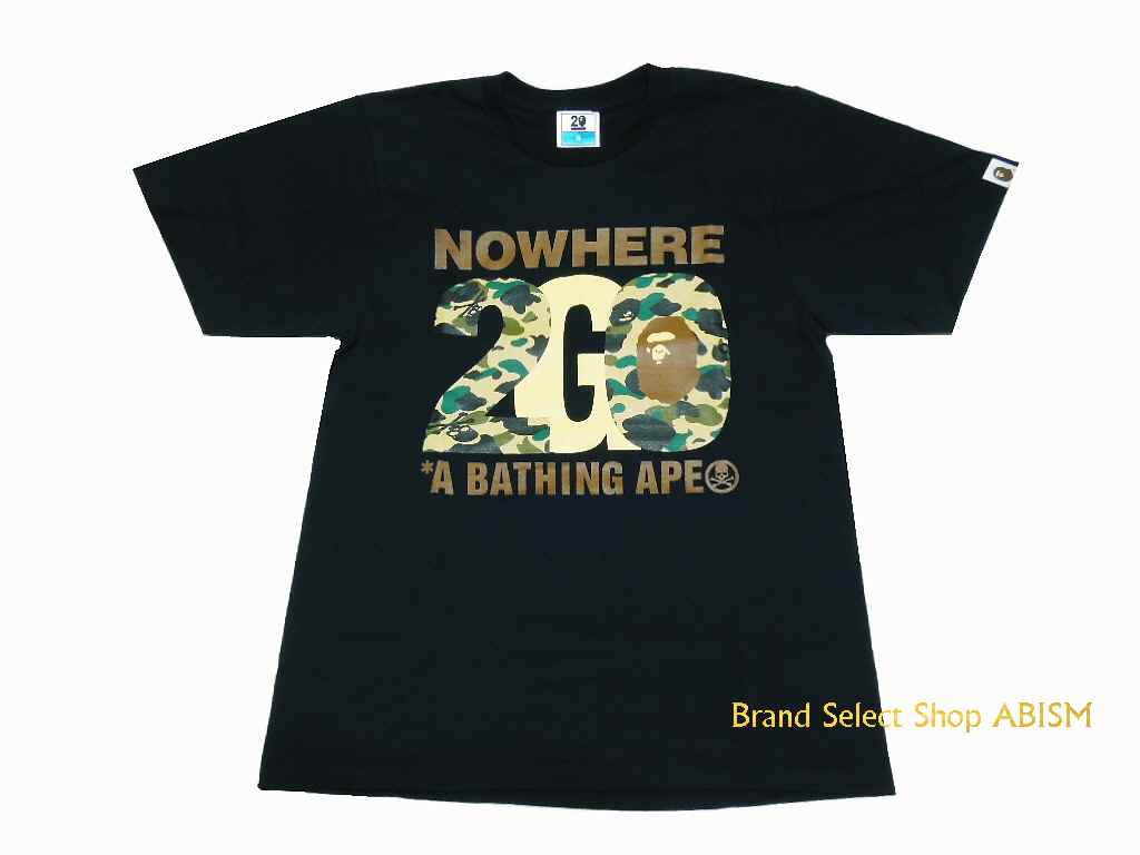 楽天市場】A BATHING APE(エイプ)20周年記念Tシャツ！MASAAKI HOMMA