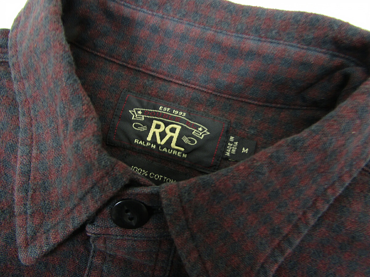 楽天市場】RRL ダブルアールエル ラルフローレン コットン チェック