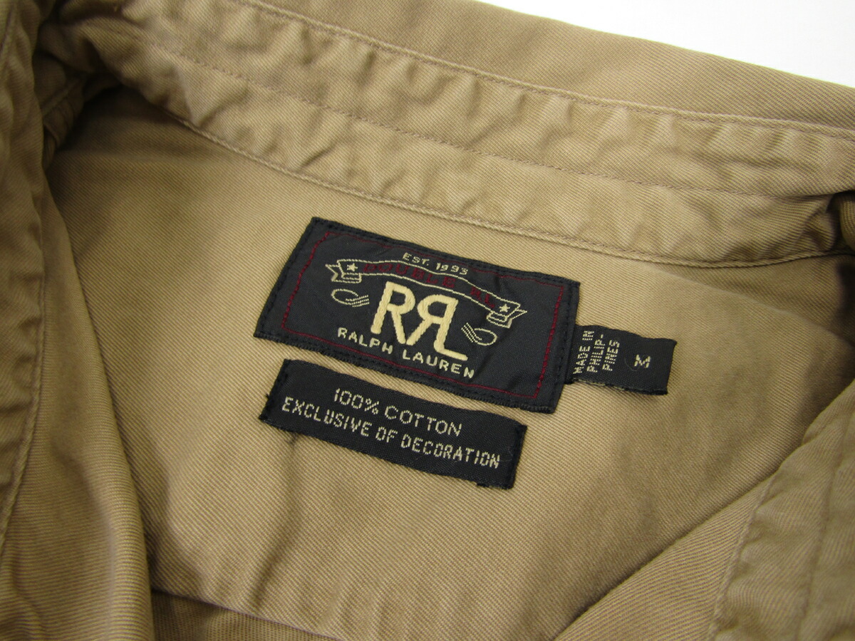 楽天市場】RRL ダブルアールエル ラルフローレン 長袖 刺繍 ワーク