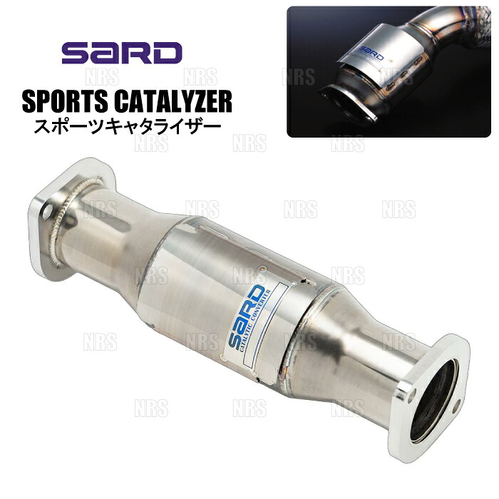 楽天市場】SARD サード スポーツキャタライザー MR2 AW11 4A-GZE S61/8