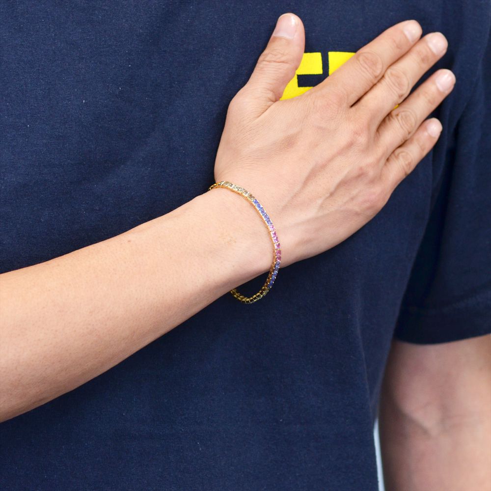 楽天市場】【スーパーSALE☆13%OFFクーポン】テニスブレスレット