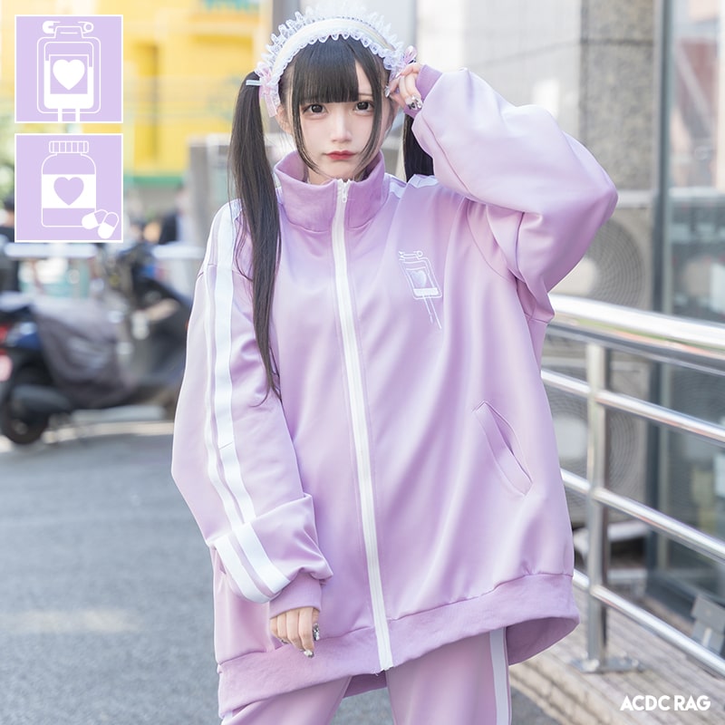 楽天市場】輸血/薬瓶 ジャージジャケット P.PU ジャージ トラック