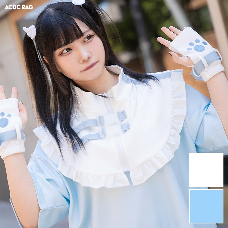 楽天市場】ベルトジャージ つけ襟 付け襟 ジャージ 原宿 原宿系