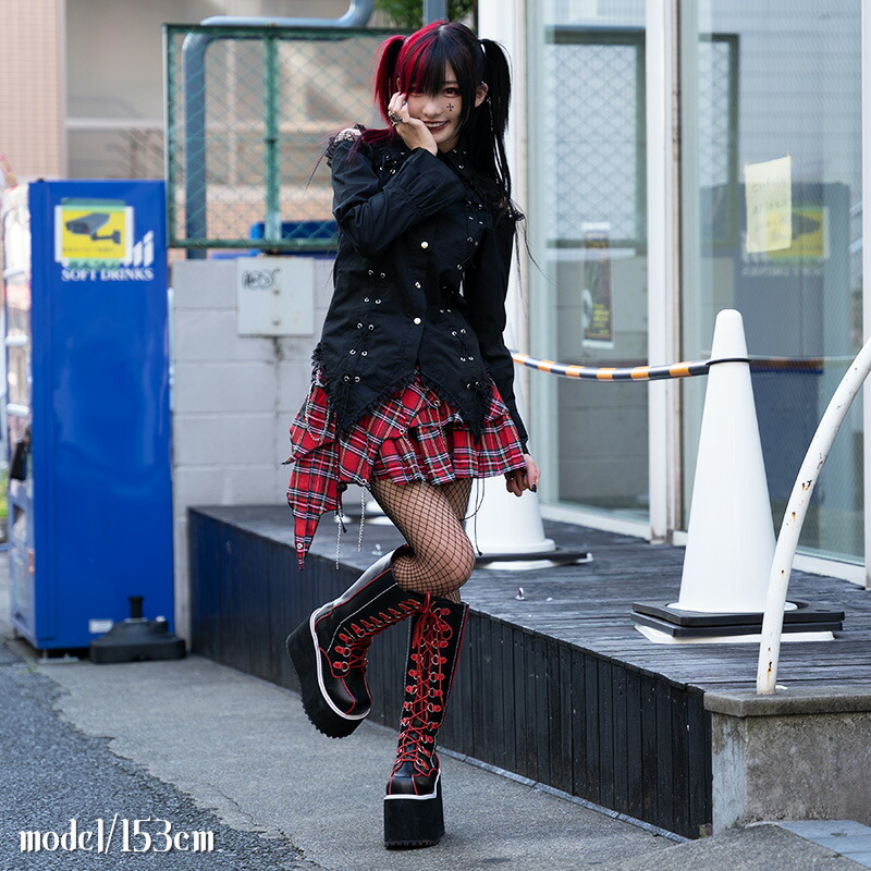 楽天市場】2ラペルシャツ | ゴシック ゴスロリ パンク ロック