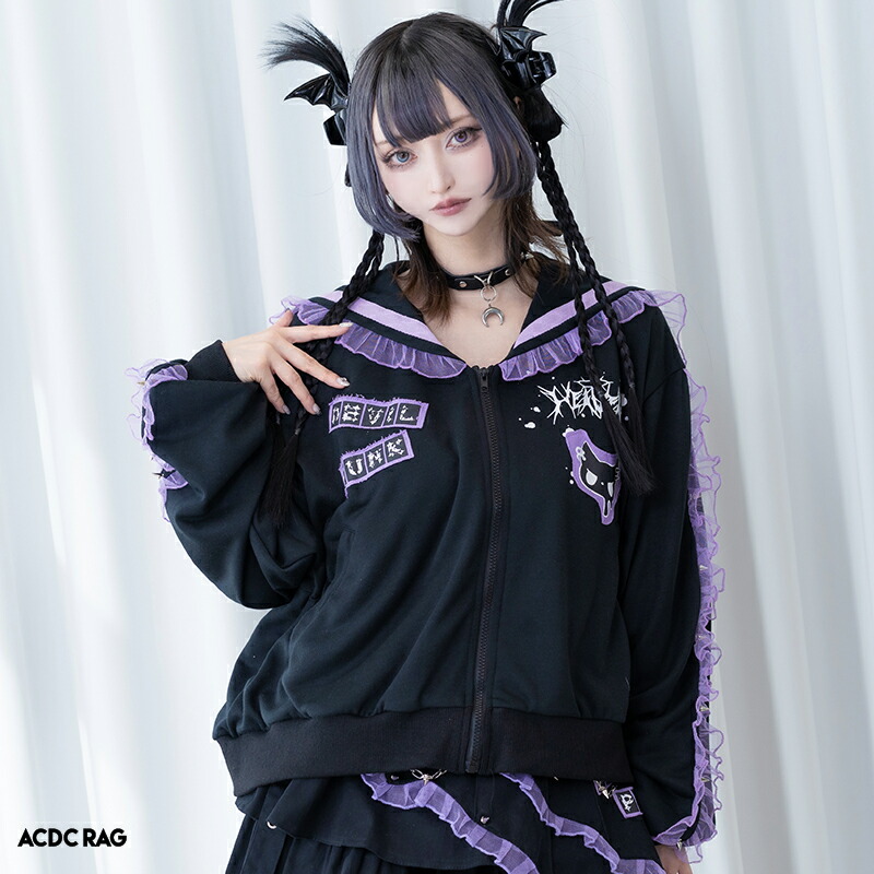 楽天市場】DEVIL PUNK セーラージャケット 長袖 原宿系 原宿