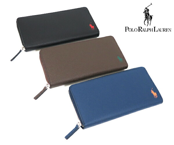 楽天市場】ラルフローレン 財布 メンズ コントラストレザーWith カラー