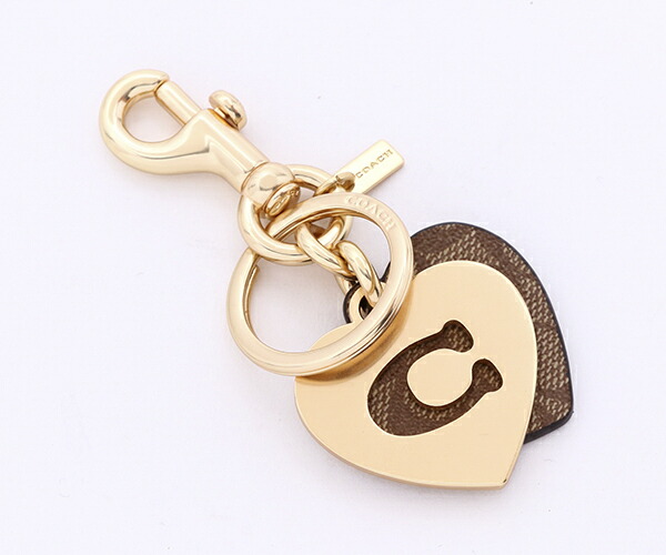 楽天市場】☆コーチ(COACH)シグネチャー ハートキーリング[91478
