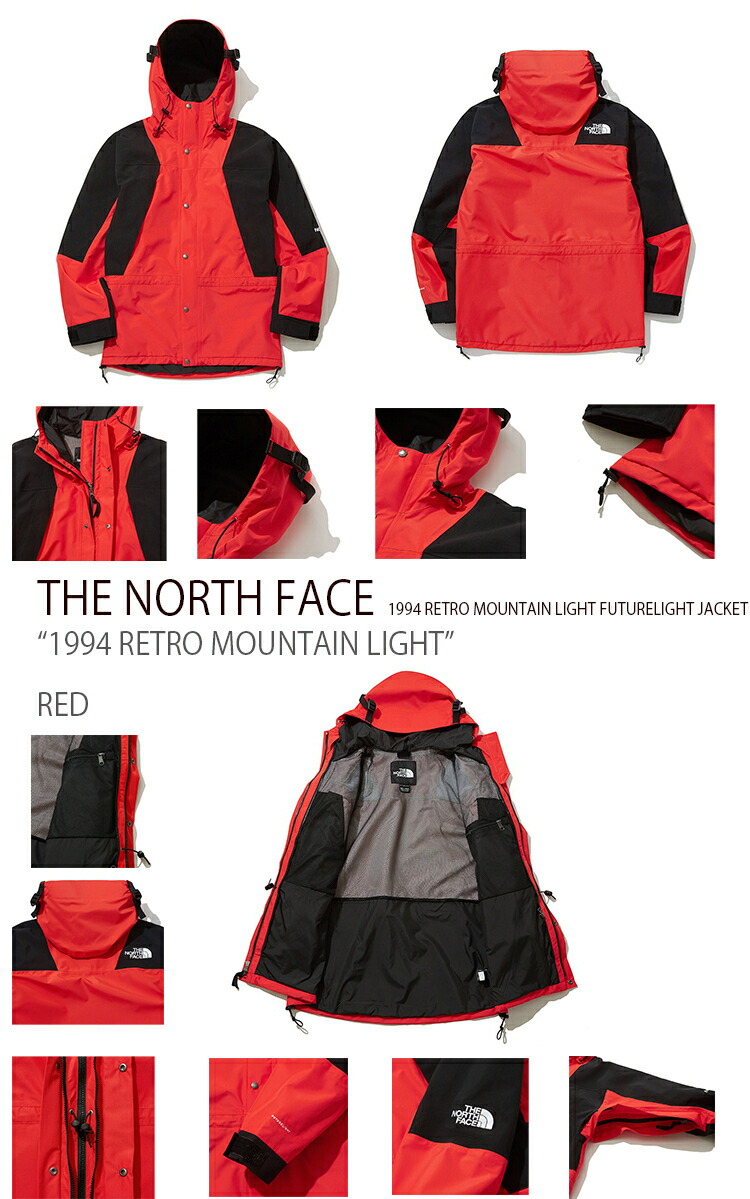 楽天市場】THE NORTH FACE ノースフェイス 1994 RETRO MOUNTAIN LIGHT